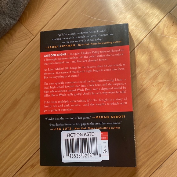 ALISON GAYLIN, if i die tonight book - Picture 2 of 3